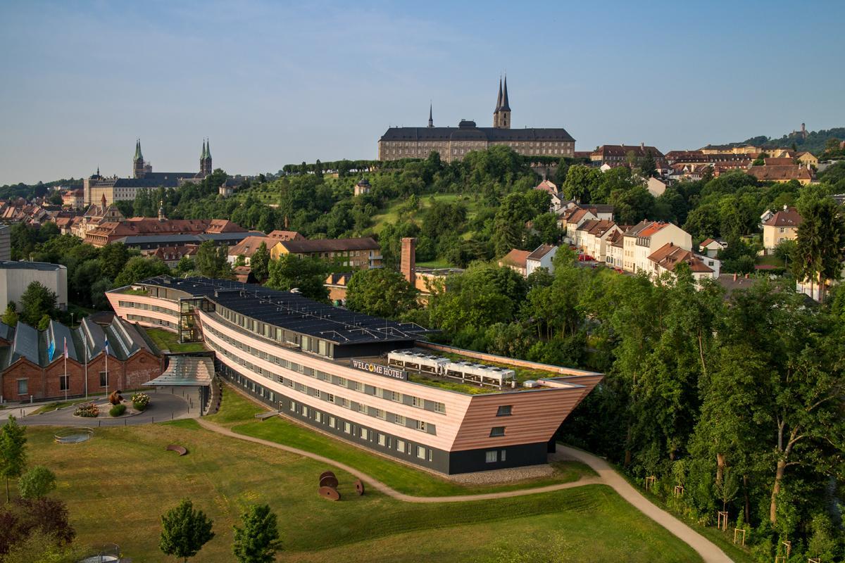Welcome Kongress Hotel Bamberga Esterno foto